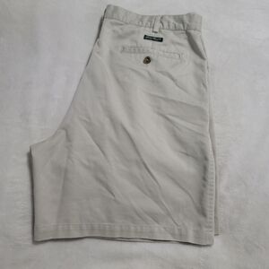 Eddie Bauer GOLF Men's Shorts Size 40 Khaki Tan Cotton Blend 8" Inseam Good‎